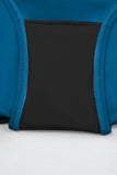 LC415939-104-S, LC415939-104-M, LC415939-104-L, LC415939-104-XL, LC415939-104-2XL, LC415939-104-18W, LC415939-104-20W, Sky Blue Solid Square Neck Sleeveless Tankini Swimsuit