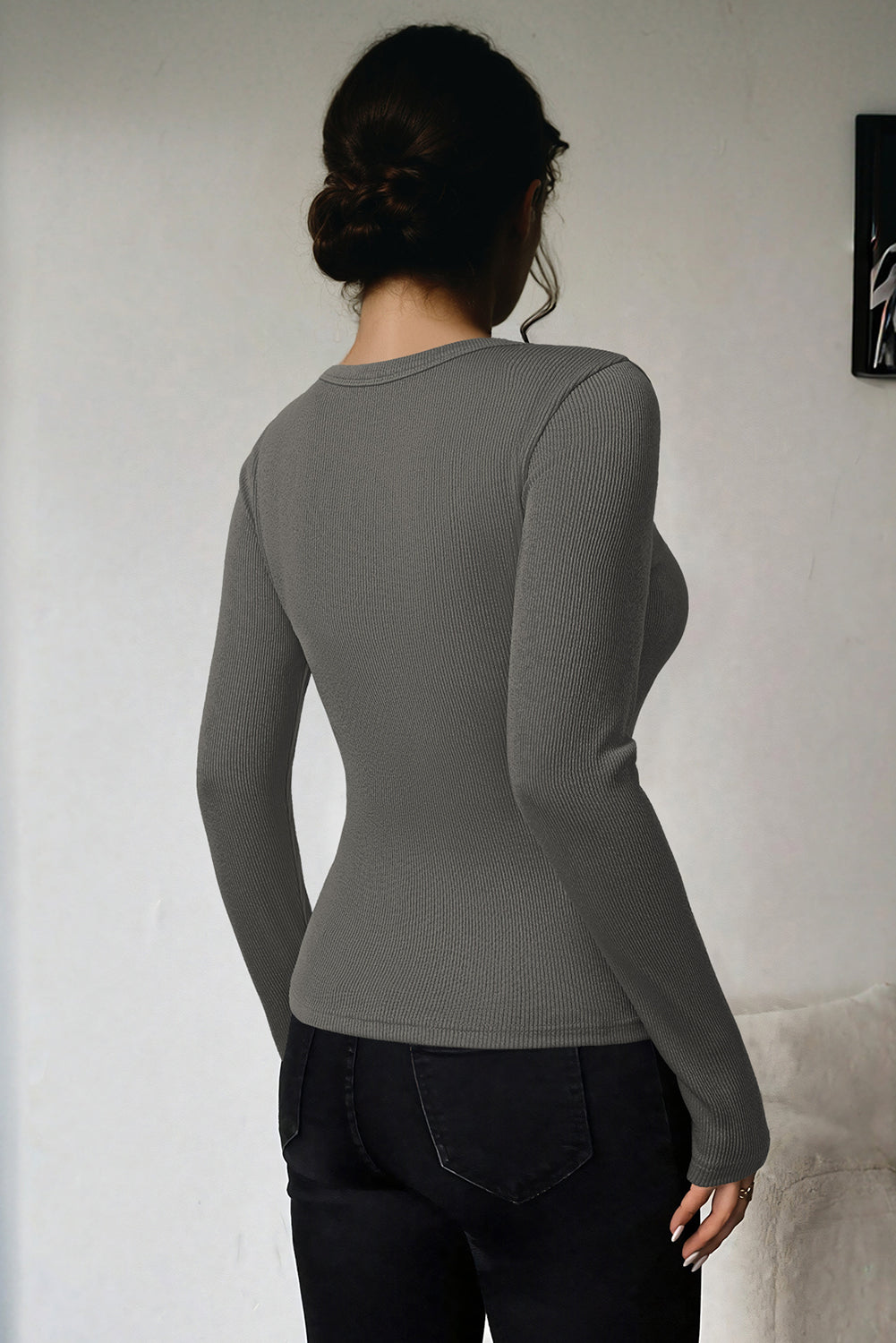 LC2726703-P2011-S, LC2726703-P2011-M, LC2726703-P2011-L, LC2726703-P2011-XL, Dark Grey sweater