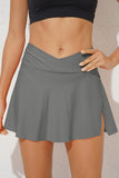 Women's Swim Skirt Bikini Tankini Bottom Tummy Control Skort