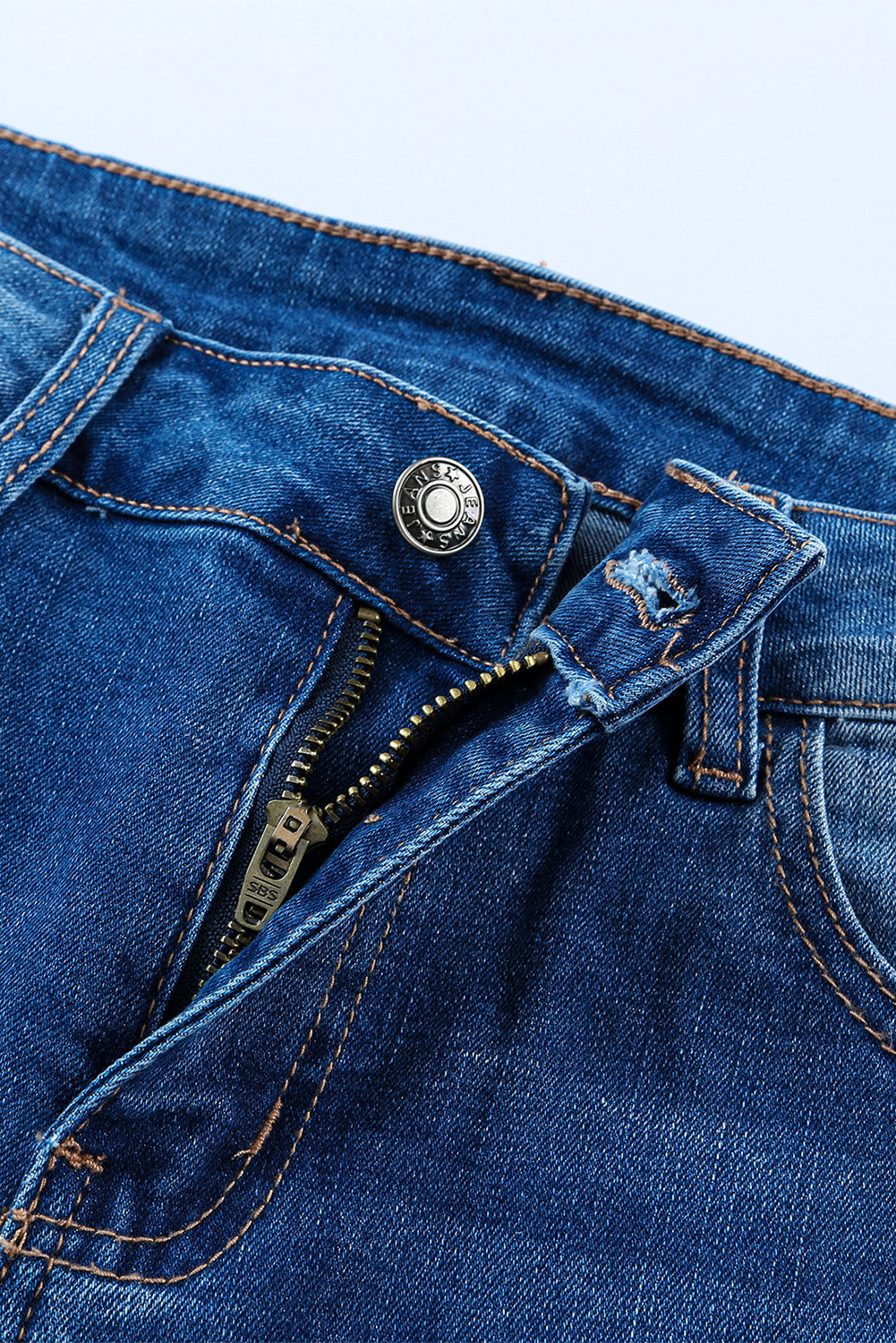 LC7872197-5-4, LC7872197-5-6, LC7872197-5-8, LC7872197-5-10, LC7872197-5-12, LC7872197-5-14, LC7872197-5-16, LC7872197-5-18, Blue Womens Casual Flare Jeans High Waisted Wide Leg Denim Pants