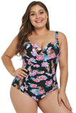 LC410802XXXL, LC410802XXL, LC410802XL, As shown Plus Size Swimsuit