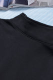 LC2539002-1011-S, LC2539002-1011-M, LC2539002-1011-L, LC2539002-1011-XL, LC2539002-1011-2XL, Gray Triple Colorblock Zipper Sweatshirt   Colorblock Leopard Zipper Sweatshirt