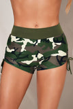 LC472117-9-S, LC472117-9-M, LC472117-9-L, LC472117-9-XL, LC472117-9-2XL, Army Green Camouflage Swim Shorts