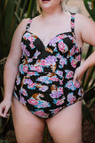 LC410802XXXL, LC410802XXL, LC410802XL, As shown Plus Size Swimsuit