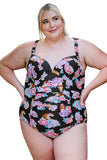 LC410802XXXL, LC410802XXL, LC410802XL, As shown Plus Size Swimsuit