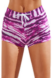 LC472155-6-S, LC472155-6-M, LC472155-6-L, LC472155-6-XL, LC472155-6-2XL, Sky Blue/Blue/Rose Drawstring Tie-dye Swim Shorts