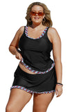 LC41973XXXL, LC41973XXL, LC41973XL, LC41973S, Black swimsuit