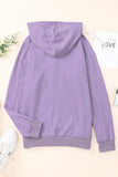 Women's V Neck Lace Up Criss Cross Long Sleeve Drawstring Pullover Sweatshirts Tops