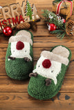 BH021181-22-37, BH021181-22-39, BH021181-22-41, BH021181-22-38, BH021181-22-40, Multicolor Christmas Reindeer Slippers for Women Xmas Moose Slippers Indoor Plush Slip-on Shoes