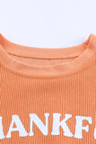 LC25312934-1014-S, LC25312934-1014-M, LC25312934-1014-L, LC25312934-1014-XL, LC25312934-1014-2XL, LC25312934-1014-3XL, Orange JOLENE Ribbed Corded Oversized Sweatshirt