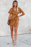 LC6113672-16-S, LC6113672-16-M, LC6113672-16-L, LC6113672-16-XL, LC6113672-16-2XL, Khaki dress