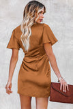LC6113672-16-S, LC6113672-16-M, LC6113672-16-L, LC6113672-16-XL, LC6113672-16-2XL, Khaki dress