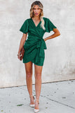LC6113672-9-S, LC6113672-9-M, LC6113672-9-L, LC6113672-9-XL, LC6113672-9-2XL, Green dress