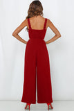 LC6411696-3-S, LC6411696-3-M, LC6411696-3-XL, LC6411696-3-L, Red Jumpsuit