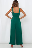 LC6411696-109-S, LC6411696-109-M, LC6411696-109-XL, LC6411696-109-L, Green Jumpsuit