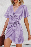 LC6113672-8-S, LC6113672-8-M, LC6113672-8-L, LC6113672-8-XL, LC6113672-8-2XL, Purple dress