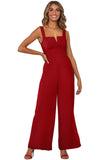 LC6411696-3-S, LC6411696-3-M, LC6411696-3-XL, LC6411696-3-L, Red Jumpsuit