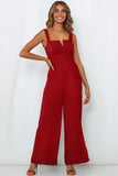 LC6411696-3-S, LC6411696-3-M, LC6411696-3-XL, LC6411696-3-L, Red Jumpsuit