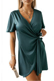 LC6113672-9-S, LC6113672-9-M, LC6113672-9-L, LC6113672-9-XL, LC6113672-9-2XL, Green dress