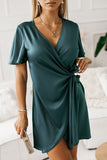 LC6113672-9-S, LC6113672-9-M, LC6113672-9-L, LC6113672-9-XL, LC6113672-9-2XL, Green dress