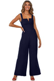 LC6411696-105-S, LC6411696-105-M, LC6411696-105-XL, LC6411696-105-L, Blue Jumpsuit