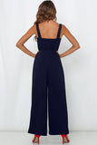 LC6411696-105-S, LC6411696-105-M, LC6411696-105-XL, LC6411696-105-L, Blue Jumpsuit