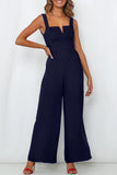 LC6411696-105-S, LC6411696-105-M, LC6411696-105-XL, LC6411696-105-L, Blue Jumpsuit