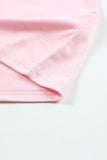 LC2569370-10-S, LC2569370-10-M, LC2569370-10-L, LC2569370-10-XL, LC2569370-10-2XL, Pink Women's Sunflower Sleeveless T Shirt Love Is Love Tank Tops