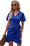 LC6113672-5-S, LC6113672-5-M, LC6113672-5-L, LC6113672-5-XL, LC6113672-5-2XL, Blue dress