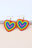 BH012680-22, Multicolor Dangle Earrings Rainbow Gay Lesbian LGBT Pride Gifts Jewelry