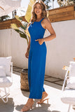 LC6411696-5-S, LC6411696-5-M, LC6411696-5-XL, LC6411696-5-L, Blue Jumpsuit