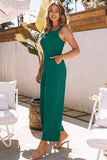 LC6411696-109-S, LC6411696-109-M, LC6411696-109-XL, LC6411696-109-L, Green Jumpsuit