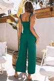 LC6411696-109-S, LC6411696-109-M, LC6411696-109-XL, LC6411696-109-L, Green Jumpsuit