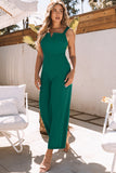 LC6411696-109-S, LC6411696-109-M, LC6411696-109-XL, LC6411696-109-L, Green Jumpsuit