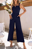 LC6411696-105-S, LC6411696-105-M, LC6411696-105-XL, LC6411696-105-L, Blue Jumpsuit