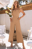 LC6411696-17-S, LC6411696-17-M, LC6411696-17-XL, LC6411696-17-L, Brown Jumpsuit