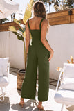 LC6411696-9-S, LC6411696-9-M, LC6411696-9-XL, LC6411696-9-L, Green Jumpsuit