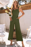 LC6411696-9-S, LC6411696-9-M, LC6411696-9-XL, LC6411696-9-L, Green Jumpsuit