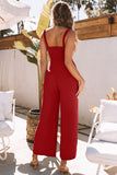 LC6411696-3-S, LC6411696-3-M, LC6411696-3-XL, LC6411696-3-L, Red Jumpsuit