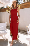 LC6411696-3-S, LC6411696-3-M, LC6411696-3-XL, LC6411696-3-L, Red Jumpsuit