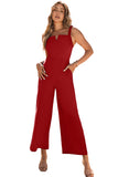 LC6411696-3-S, LC6411696-3-M, LC6411696-3-XL, LC6411696-3-L, Red Jumpsuit