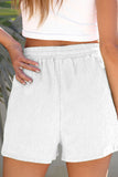 LC731329-1-M, LC731329-1-L, LC731329-1-XL, LC731329-1-S, White Unstoppable Explorer Pocketed Drawstring Shorts 