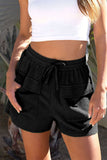 LC731329-2-M, LC731329-2-L, LC731329-2-XL, LC731329-2-S, Black Unstoppable Explorer Pocketed Drawstring Shorts 