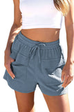 LC731329-4-M, LC731329-4-L, LC731329-4-XL, LC731329-4-S, Sky Blue Unstoppable Explorer Pocketed Drawstring Shorts 