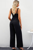 LC6411696-2-S, LC6411696-2-M, LC6411696-2-XL, LC6411696-2-L, Black Jumpsuit