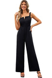 LC6411696-2-S, LC6411696-2-M, LC6411696-2-XL, LC6411696-2-L, Black Jumpsuit