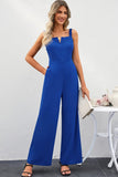 LC6411696-5-S, LC6411696-5-M, LC6411696-5-XL, LC6411696-5-L, Blue Jumpsuit