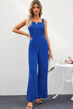 LC6411696-5-S, LC6411696-5-M, LC6411696-5-XL, LC6411696-5-L, Blue Jumpsuit