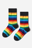 BH041619-11, Gray Pride Sport Socks Men Women Rainbow LGBTQ Accessories Socks