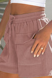 LC731329-10-M, LC731329-10-L, LC731329-10-XL, LC731329-10-S, Pink Unstoppable Explorer Pocketed Drawstring Shorts 
